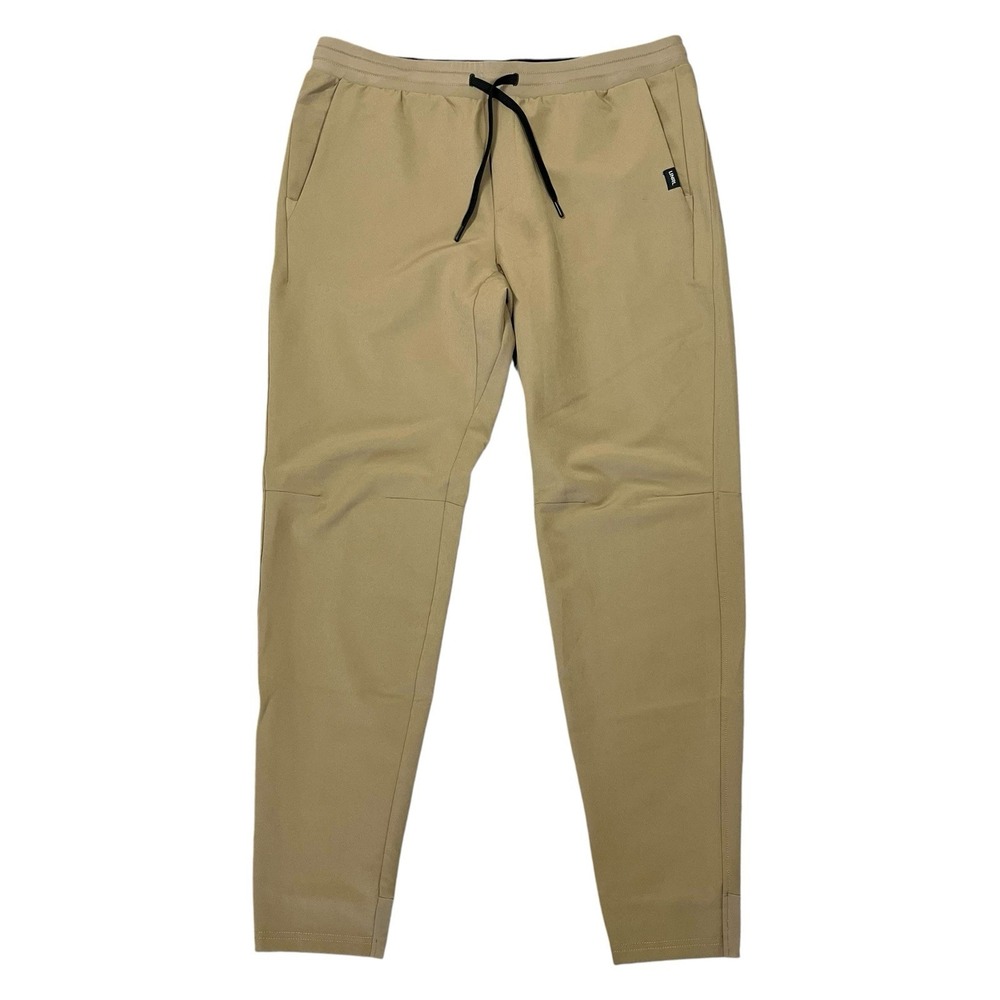 UNRL Classic Performance Pant Mens L Taupe Comfort Stretch Weather Proof Golf